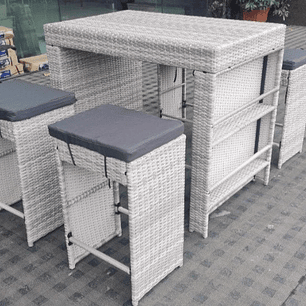 SET BAR TERRAZA 5 PIEZAS