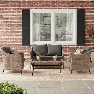 SOFA TERRAZA PREMIUM 4 PIEZAS  