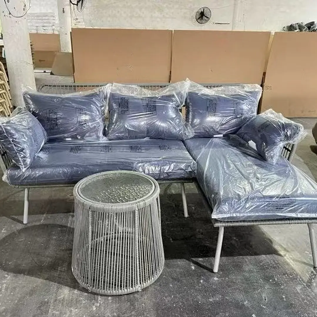 SOFA TERRAZA MODULAR 3 PIEZAS BLUE 3