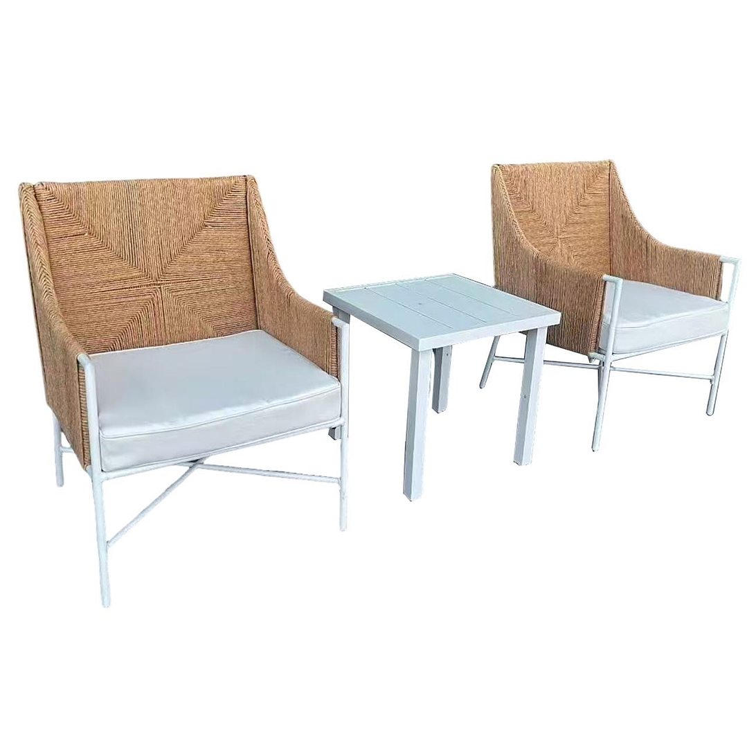 SET LOUNGE 2 SITIALES CON MESA 3