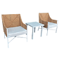 SET LOUNGE 2 SITIALES CON MESA - Miniatura 3