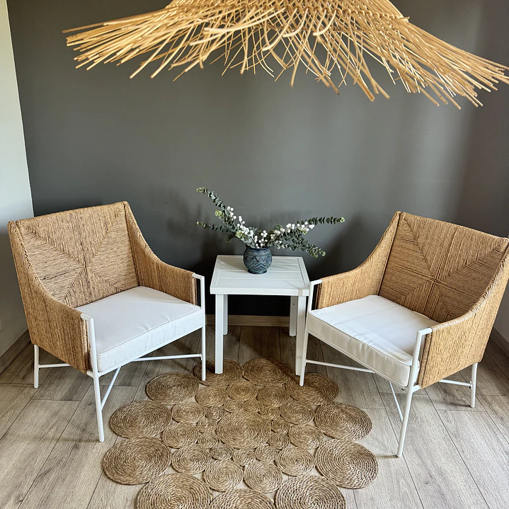 SET LOUNGE 2 SITIALES CON MESA 1
