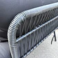 SOFA TERRAZA MODULAR 3 PIEZAS BLACK - Miniatura 6
