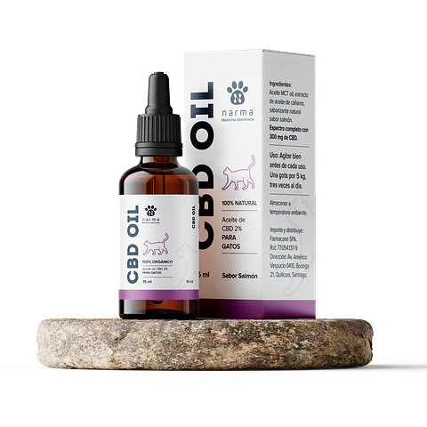 Cannabis medicinal CBD Narmavet Cat Calming Catnitp 150mg, 15ml
