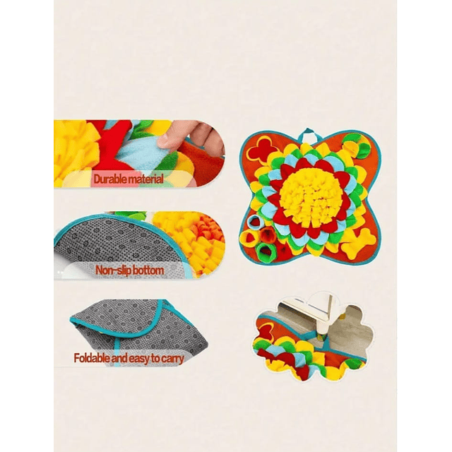 Alfombra olfativa para perros