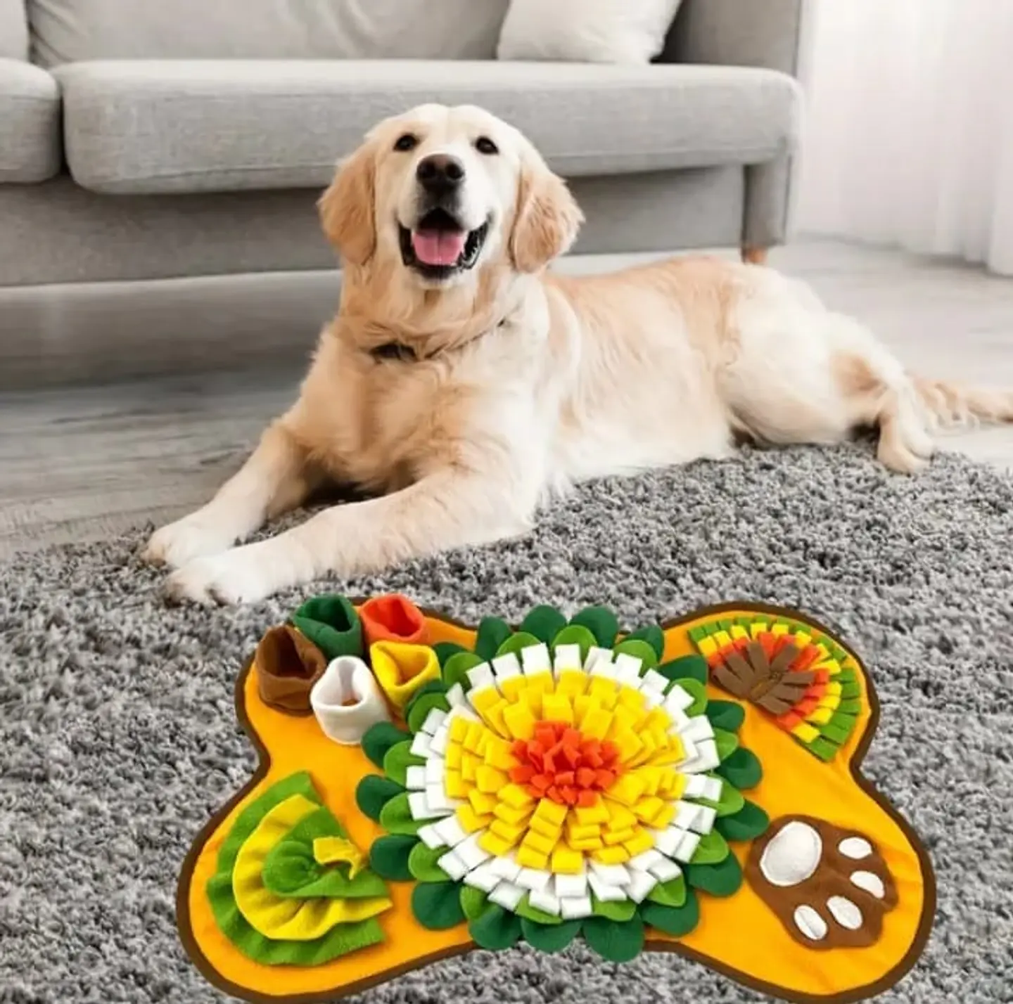 Alfombra olfativa para perros 11