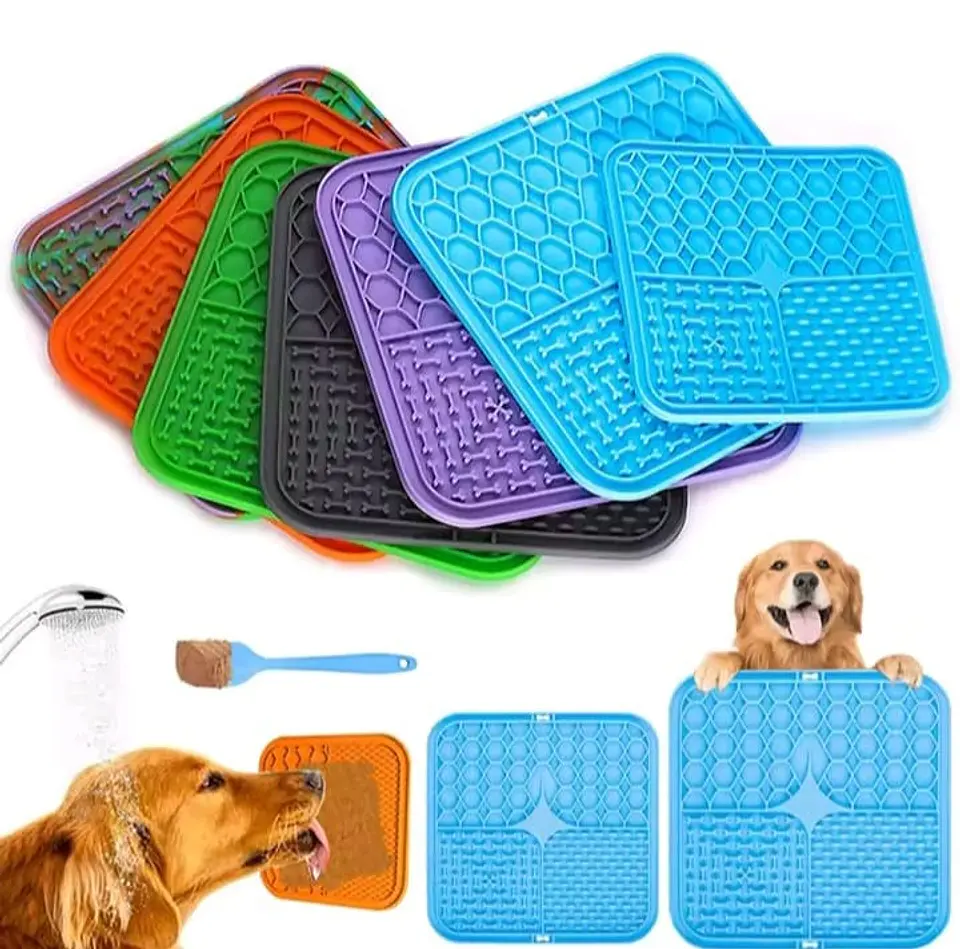 Mat de alimentación lenta para perros y gatos 1