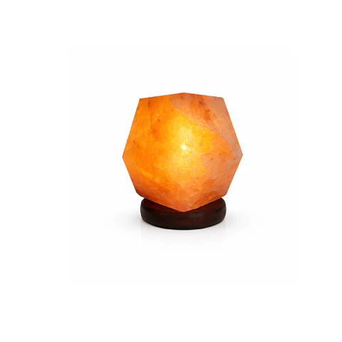 Lampara de Sal del Himalaya Diamante