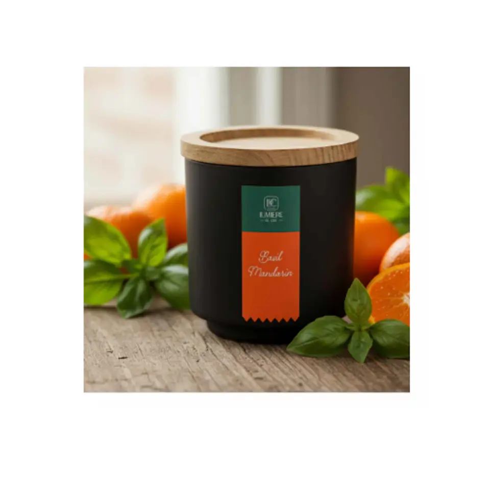 Vela Albahaca y Mandarina 1.5kg 1