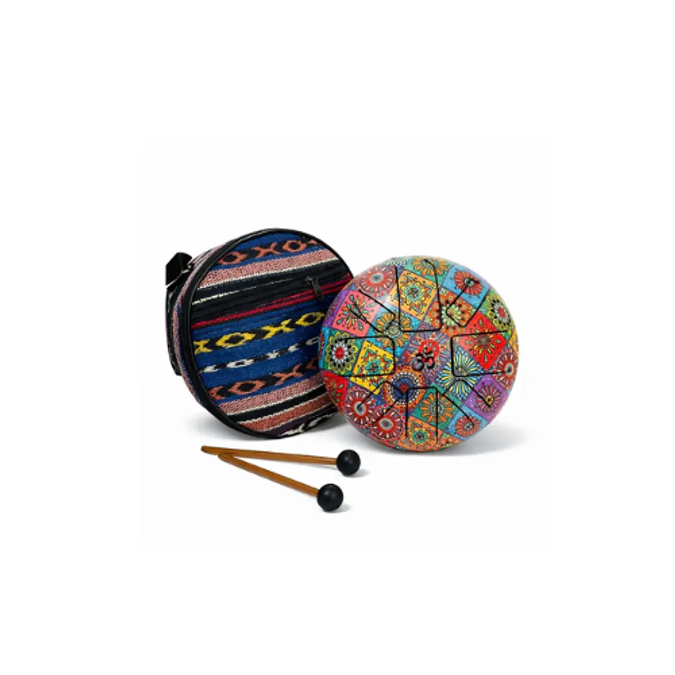 Hand Drum Mándala Aurora 21 cm 1