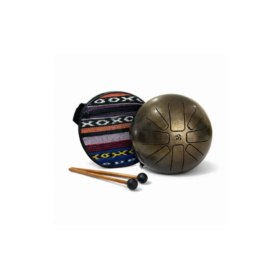Hand Drum Bronce Envejecido 21 cm 1