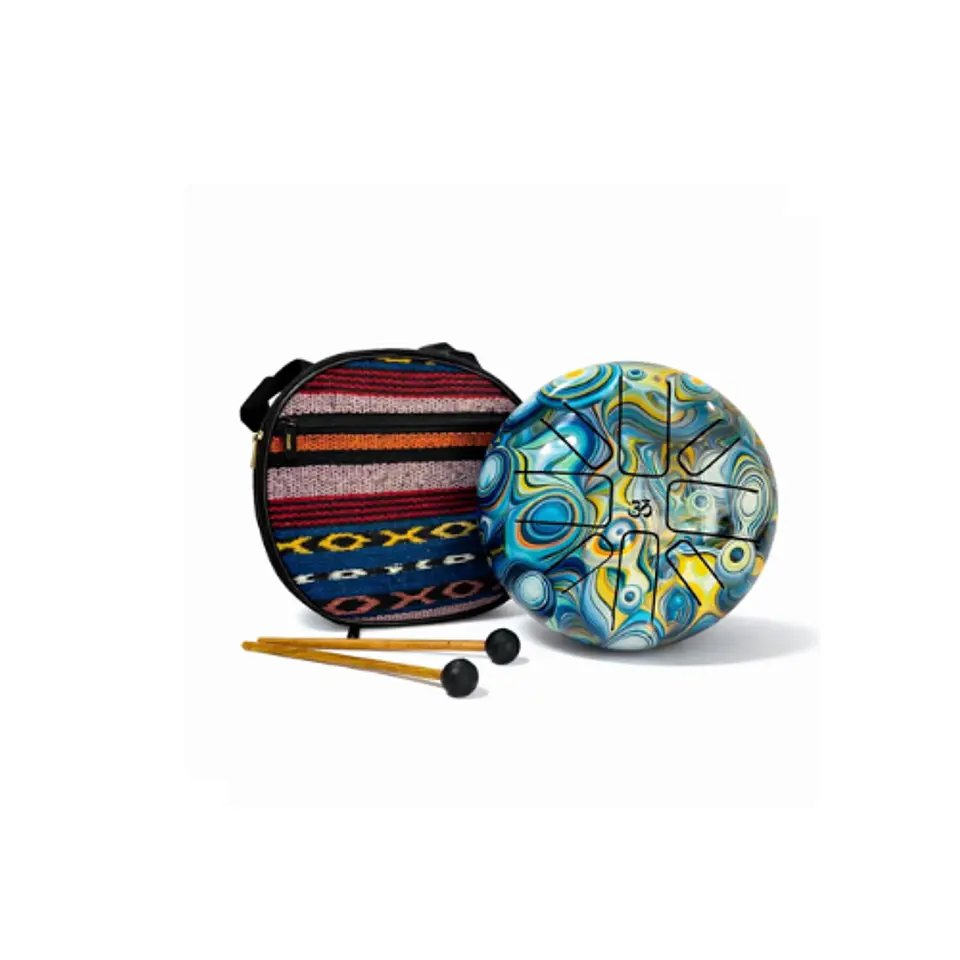 Hand Drum Aura Azul 21 cm 1