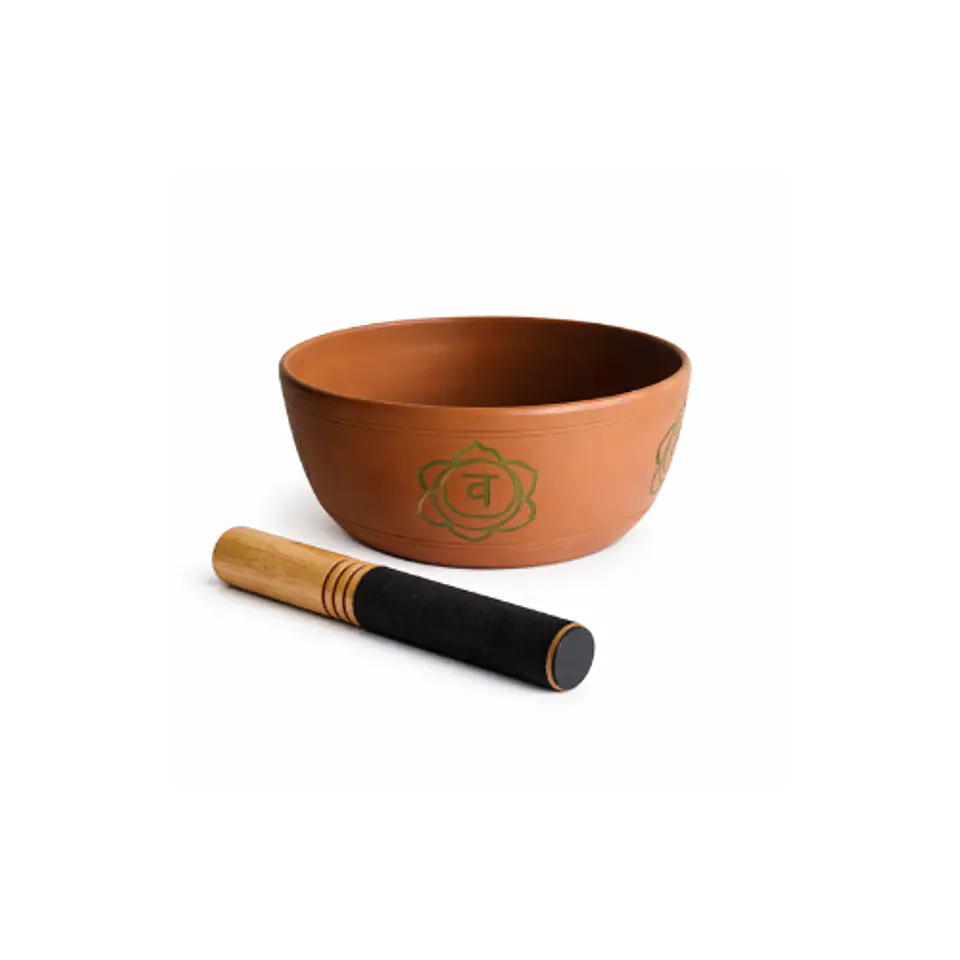 Cuenco Tibetano Naranja VAM 18 cm 1