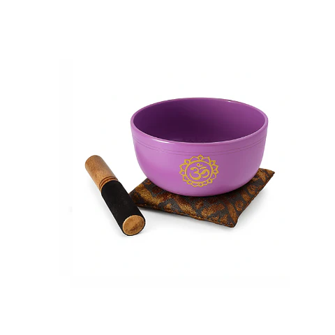Cuenco Tibetano Morado 14 cm