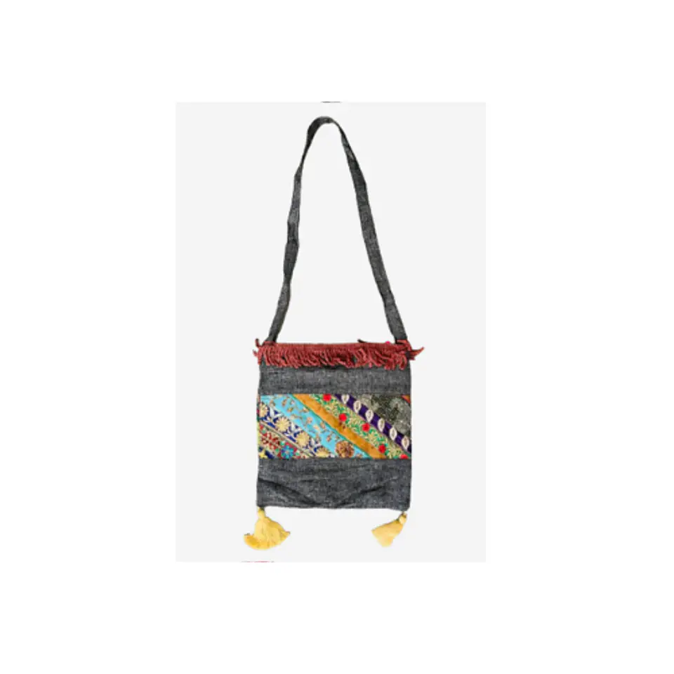 Bolso Crochet - Diseño Negro 1