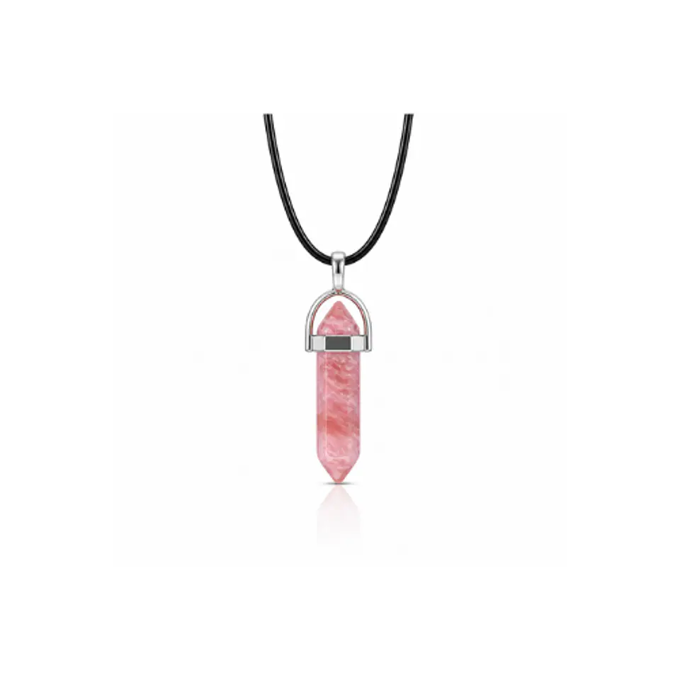 Collar de Punta Cuarzo Cherry 1