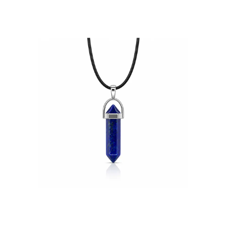 Collar de Punta Lapis Lázuli 1