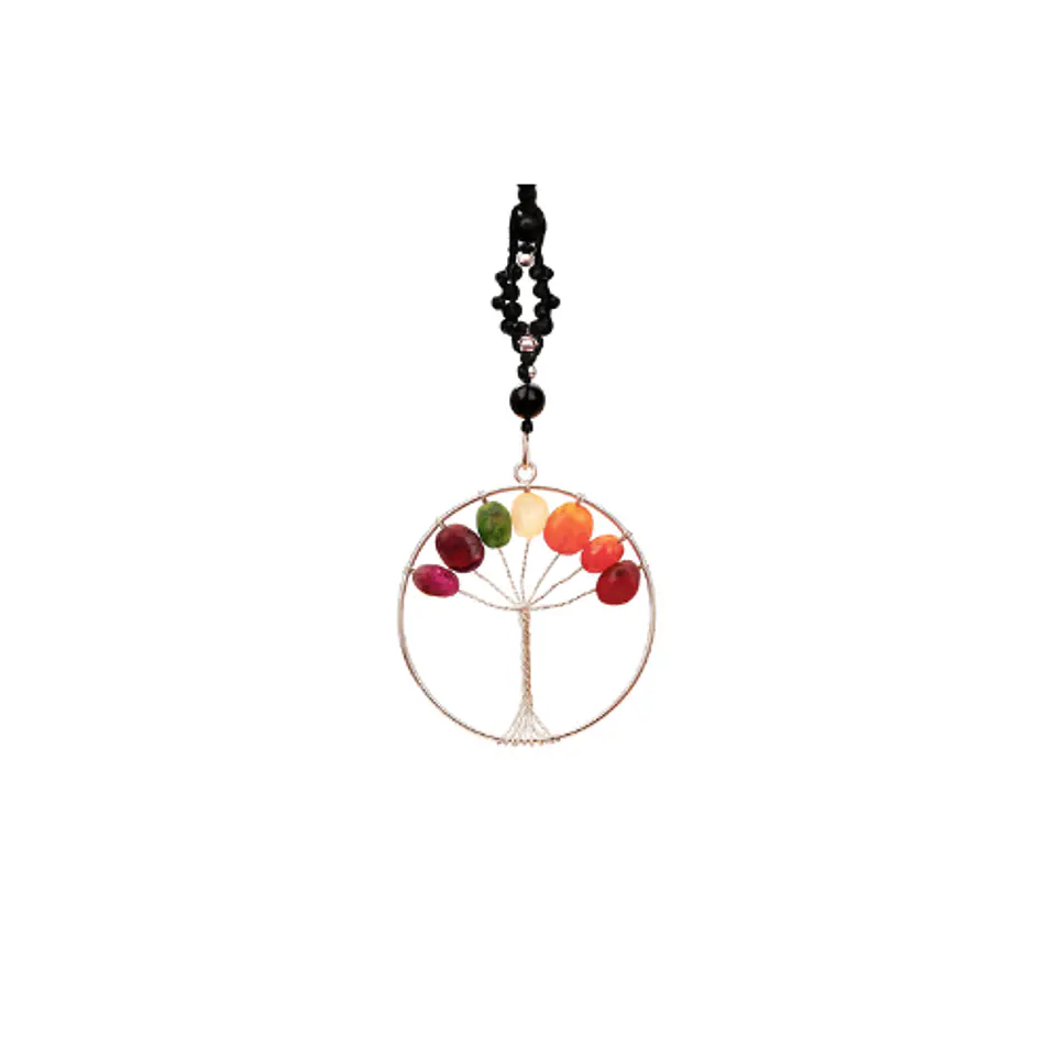 Colgante Arbol de la Vida 7 Chakras 1