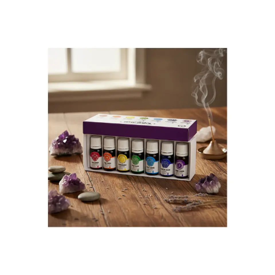 Pack 7 Aceites Esencial 7 Chakras 1