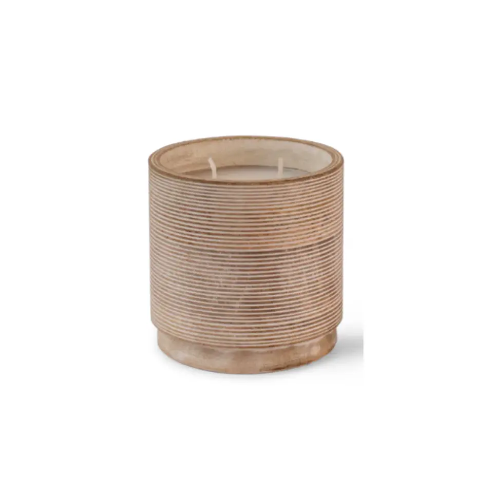 Vela Madera Strip Large Brisa de Océano 1