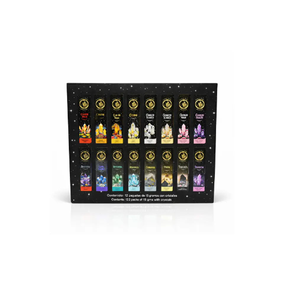 Pack Incienso Crystal Magic 1