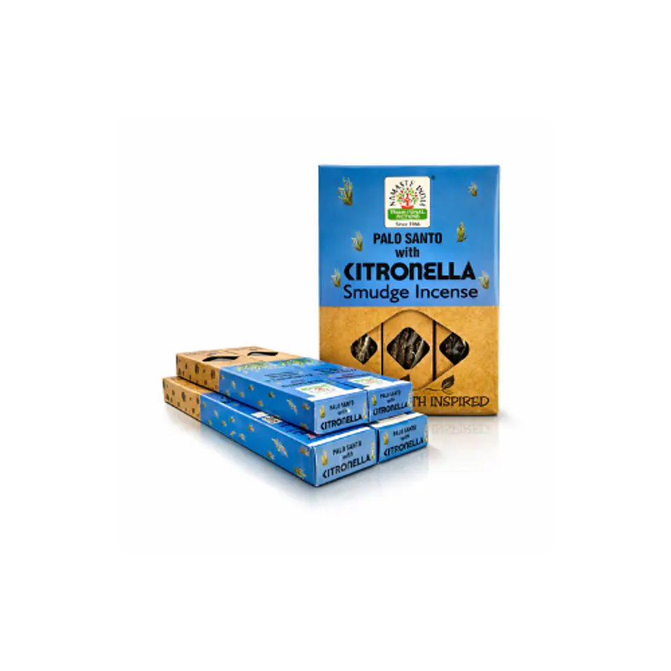 Incienso Orgánico Palo Santo con Citronella 1