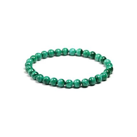 Pulsera Malaquita 6mm