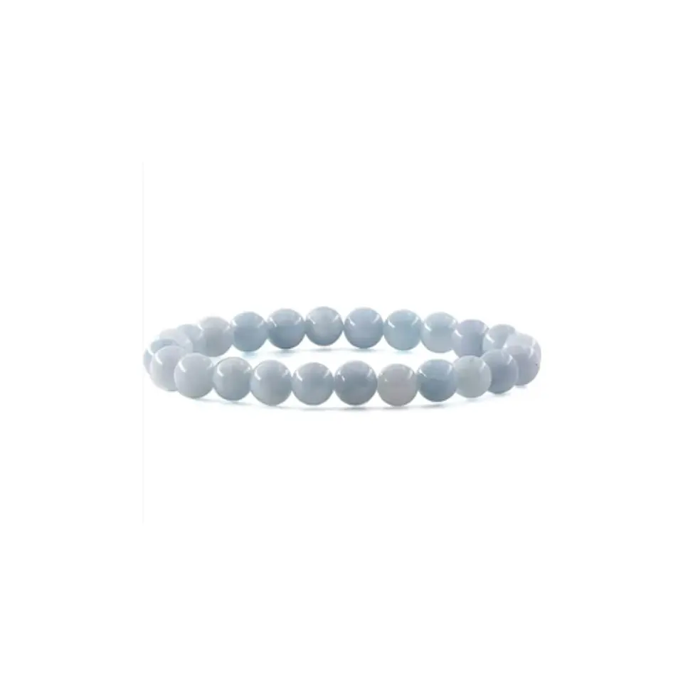 Pulsera Labradorita Destello Azul 8mm 1