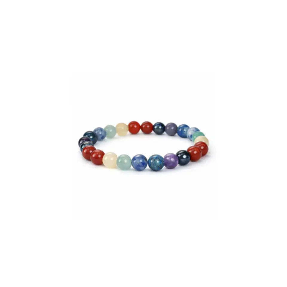 Pulsera 7 Chakras Natural 8mm 1