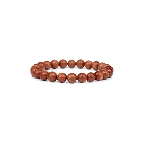 Pulsera Lluvia de Estrellas Roja 8mm