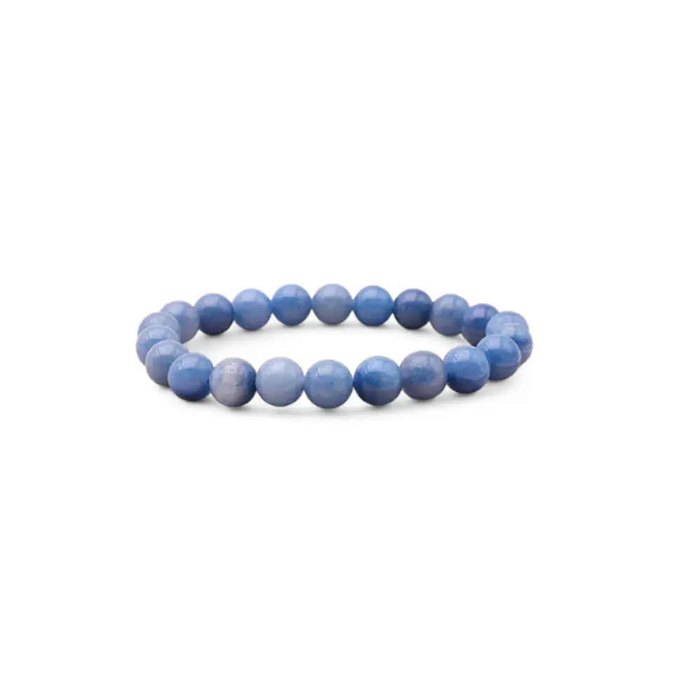 Pulsera Cuarzo Azul 8mm 1