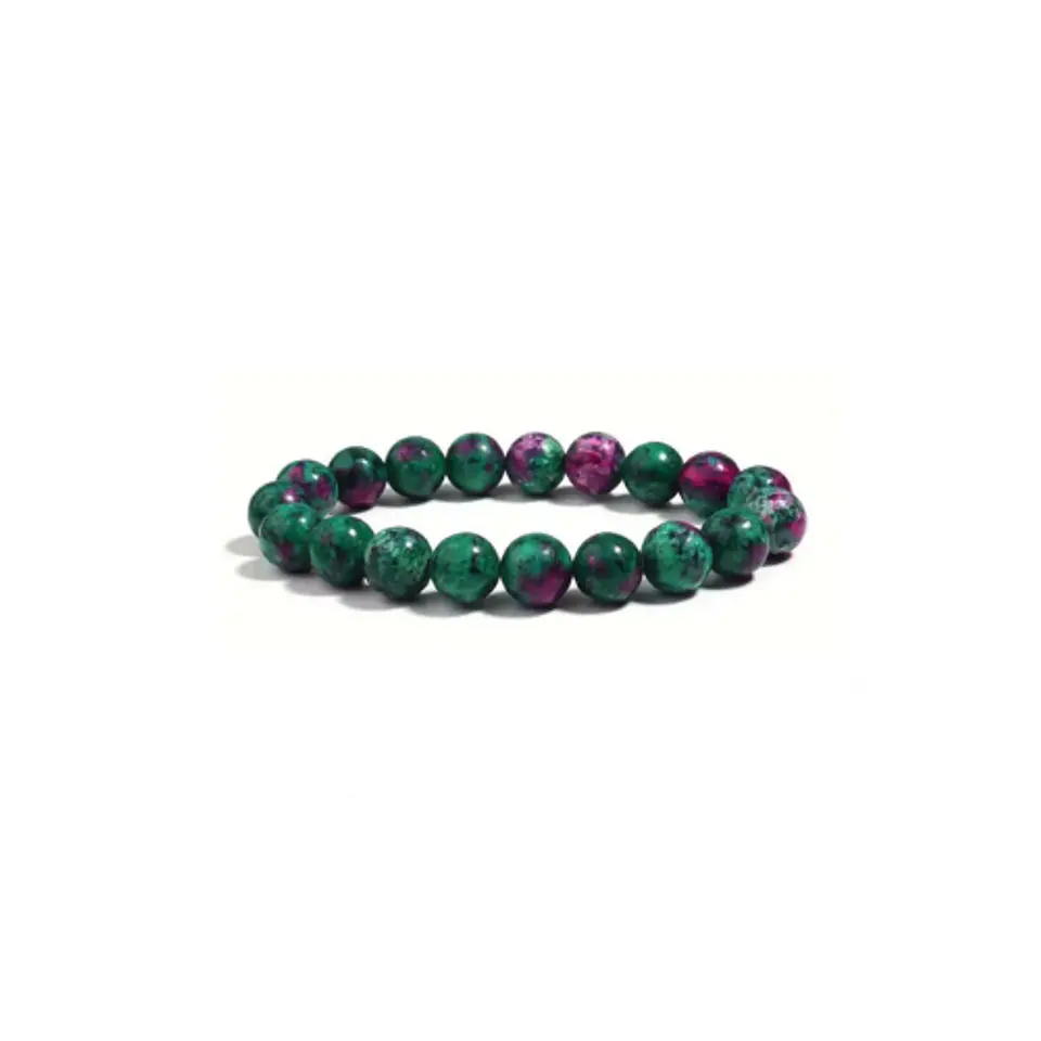 Pulsera Zoisita Rubi 8mm 1