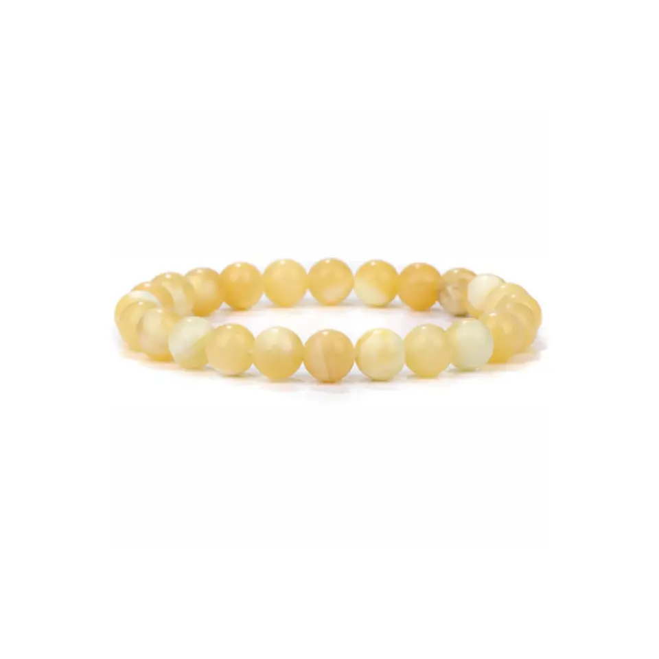 Pulsera Calcita Amarilla 8mm 1
