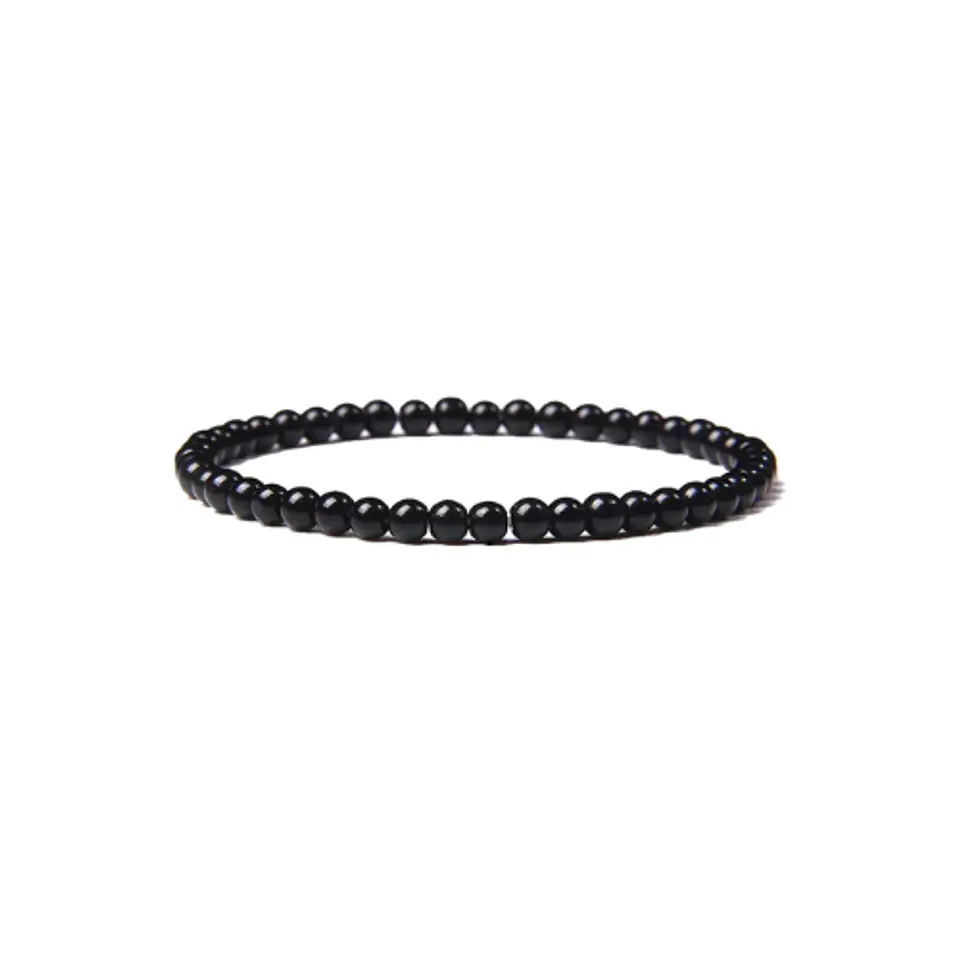 Pulsera Obsidiana 6mm 1