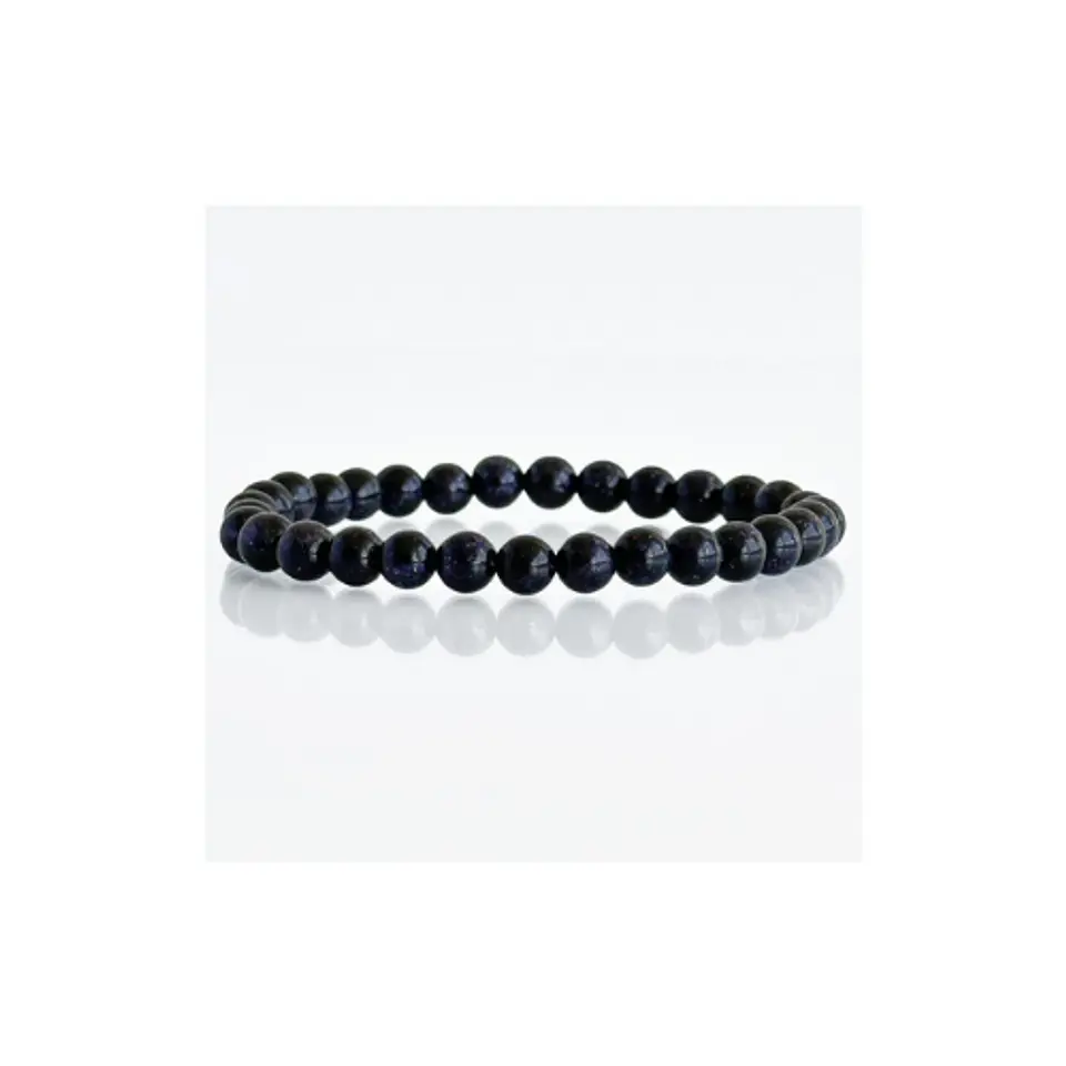 Pulsera Lluvia de Estrellas Azul 6mm 1