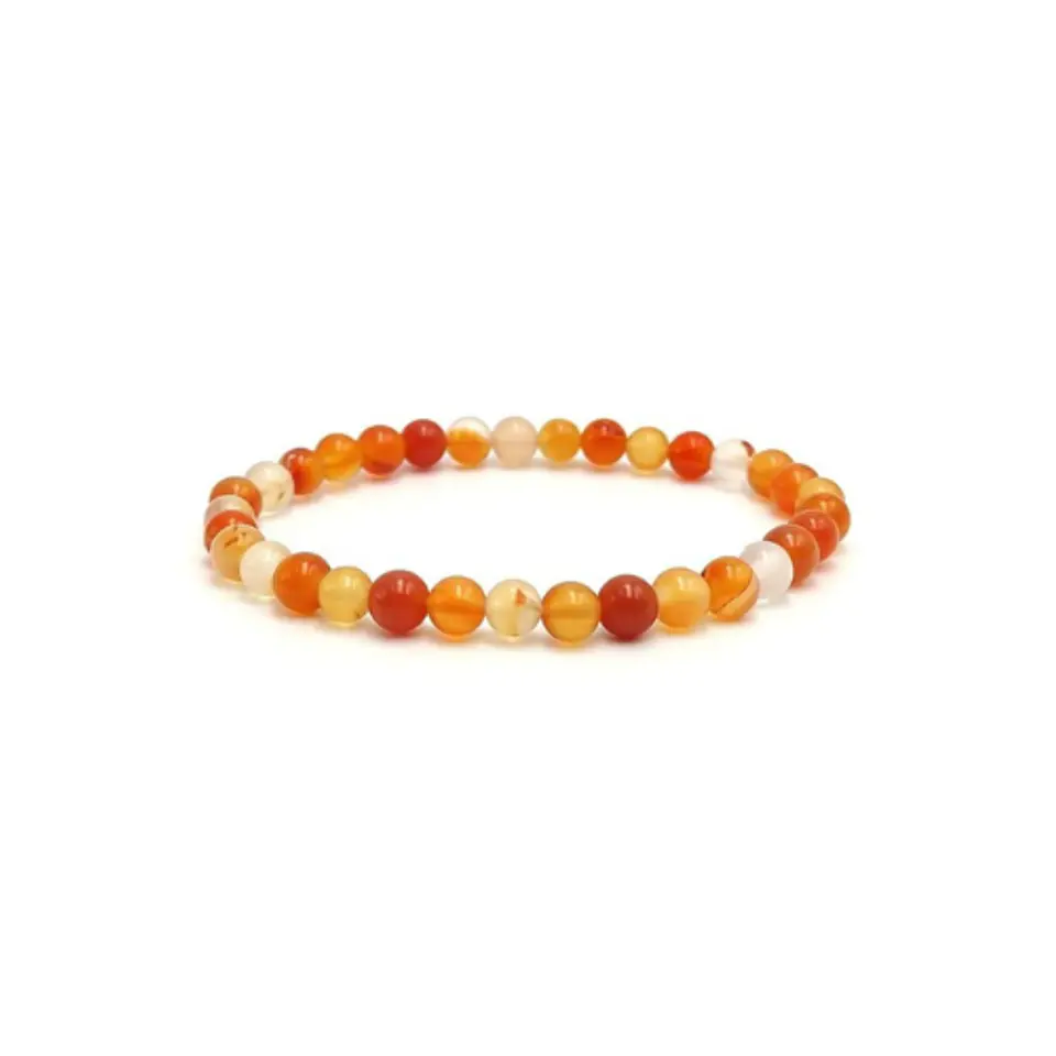 Pulsera Cornalina 6mm 1