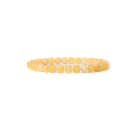 Pulsera Calcita Amarilla 6mm