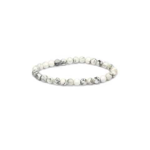Pulsera Howlita 6mm