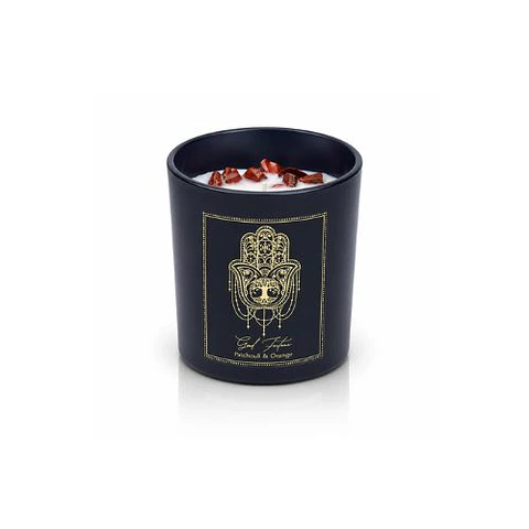 Vela Buena Fortuna con Piedras 120g