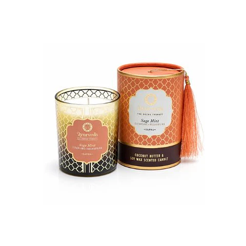 Vela Ayurveda Salvia Blanca y Menta