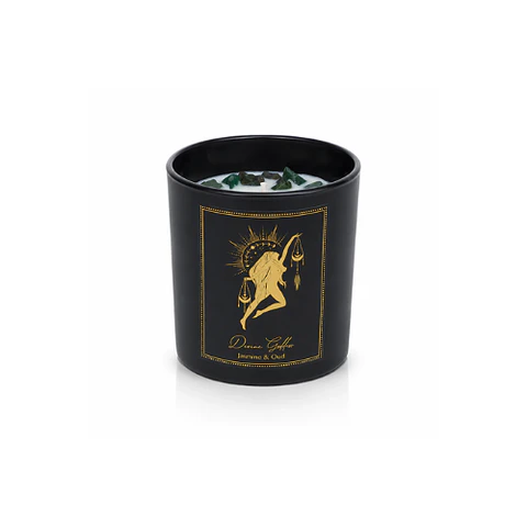 Vela Divina Diosa con Piedras 120g