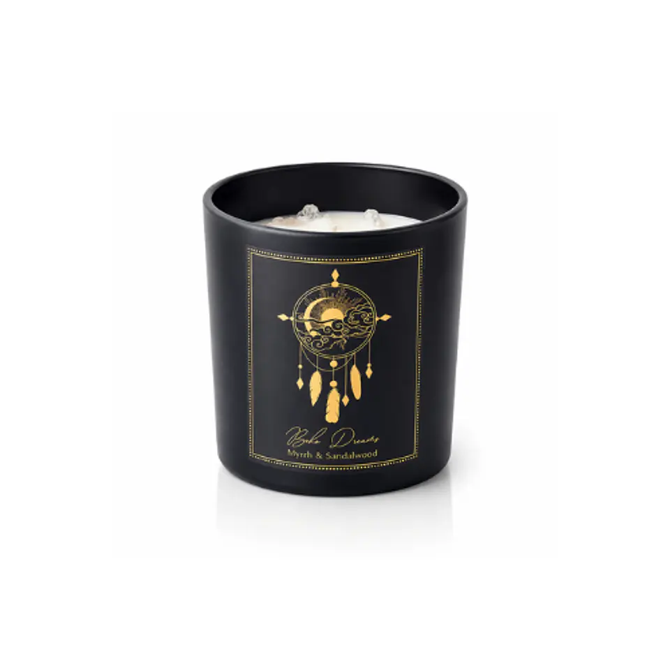 Vela Sueños Bohemios con Piedras 120g 1