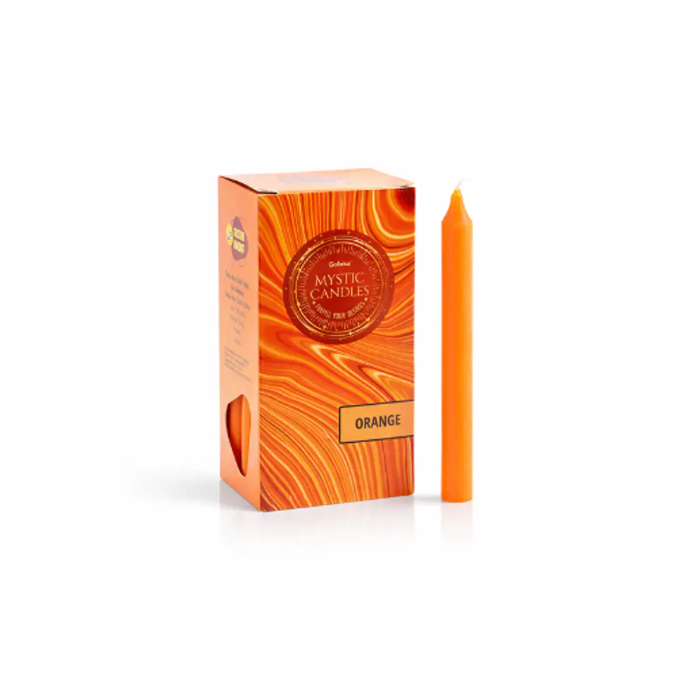 Pack Velas Místicas Naranja 1
