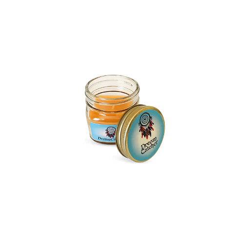 Vela en Vaso Atrapa Sueños
