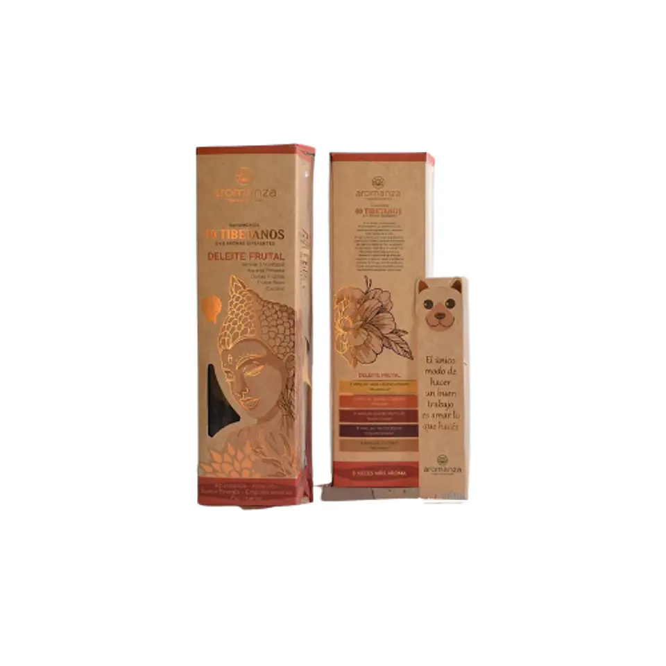 Sahumerio 40 Tibetanos Deleite Frutal - Aromanza 1