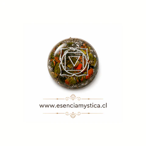 Orgón Circular Muladhara – 1° Chakra (4 cm)