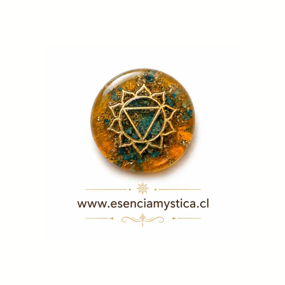 Orgón Circular Manipura – 3° Chakra (4 cm) 1