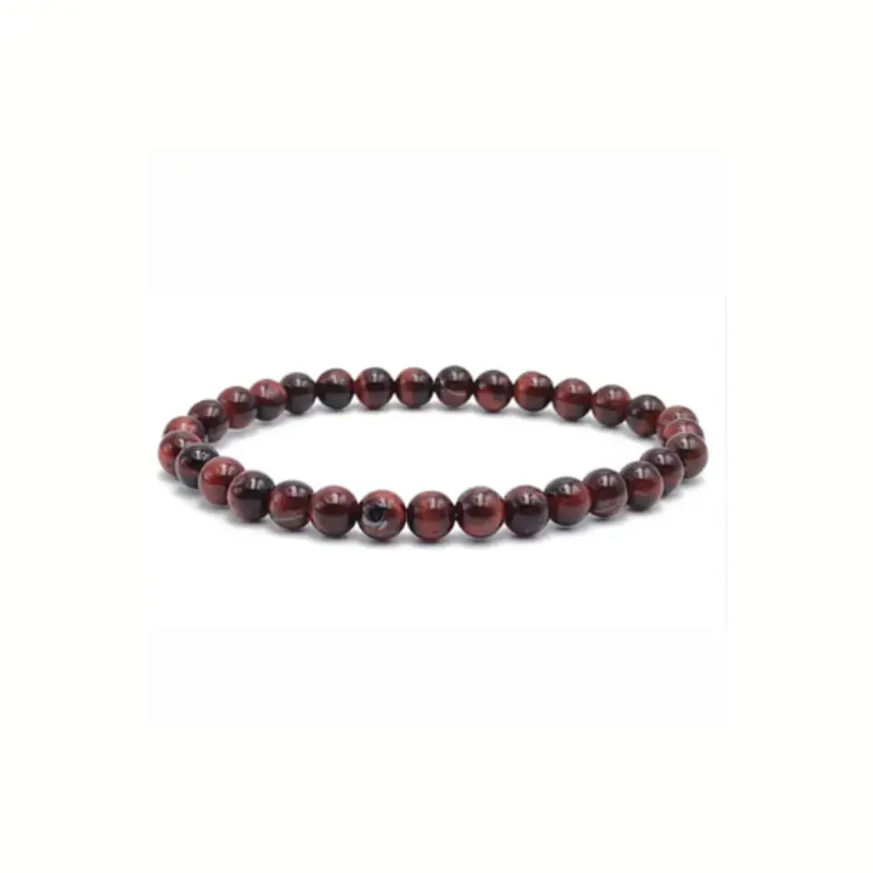 Pulsera Ojo de Tigre Rojo 6mm 1