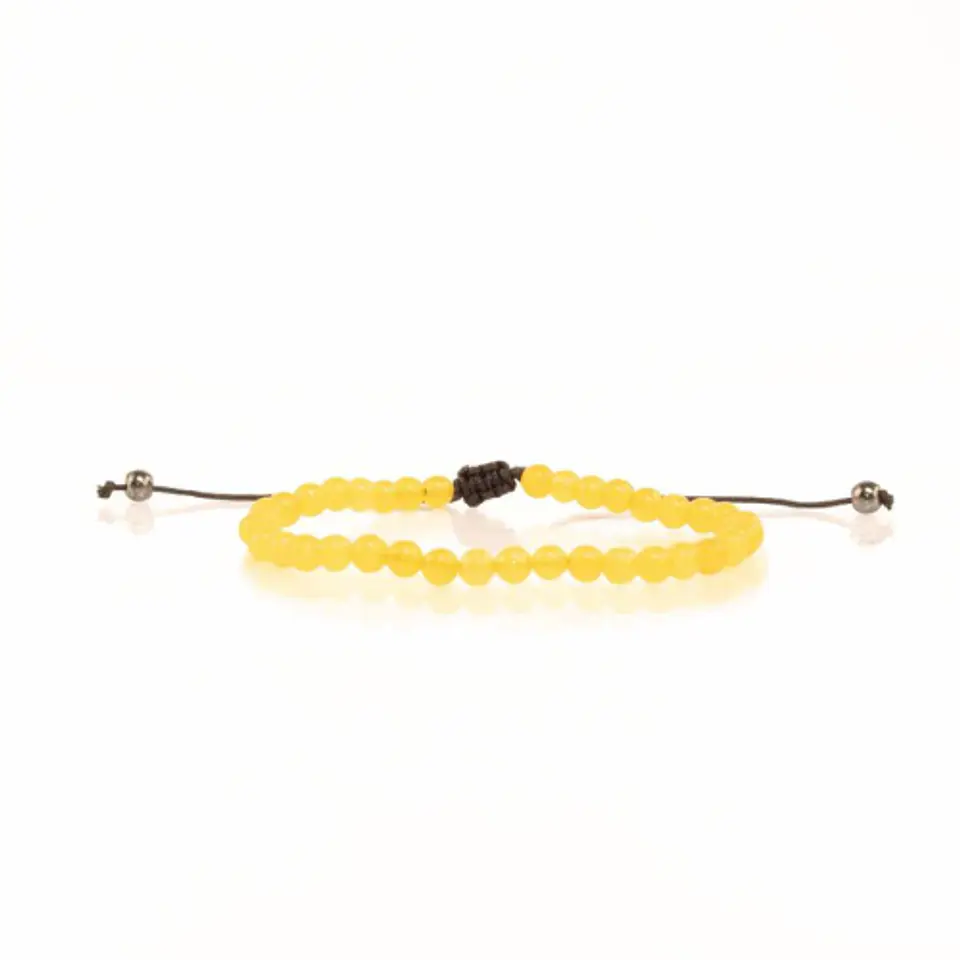 Pulsera Ajustable Aragonite 4mm 1
