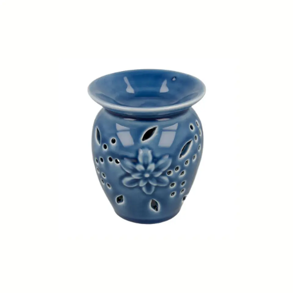 Difusor de Ceramica Flor Azul Design 1